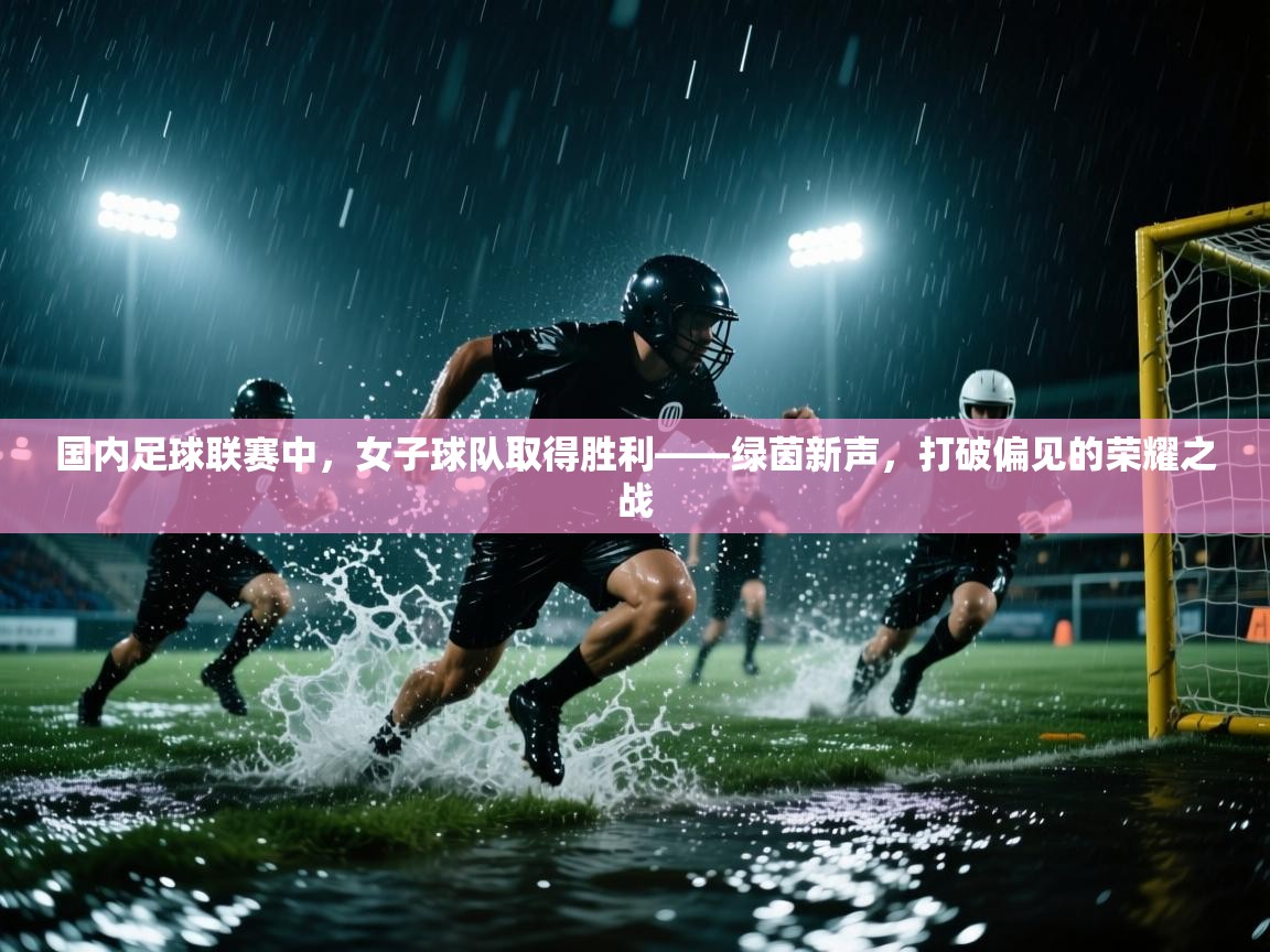 国内足球联赛中，女子球队取得胜利——绿茵新声，打破偏见的荣耀之战  第2张