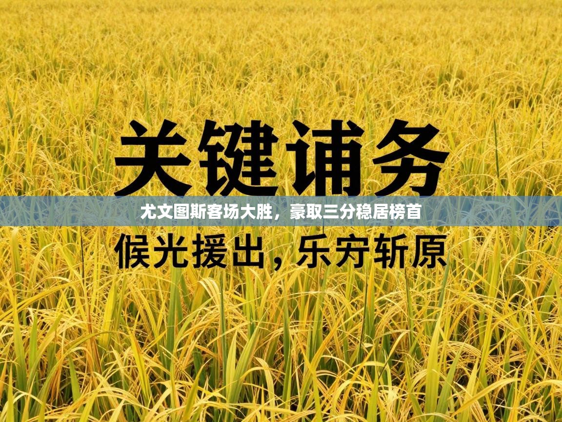 尤文图斯客场大胜，豪取三分稳居榜首  第1张